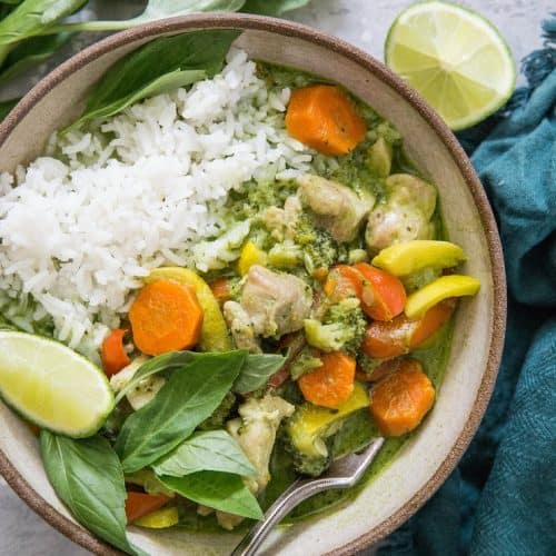 Pressure Cooker Thai Green Curry