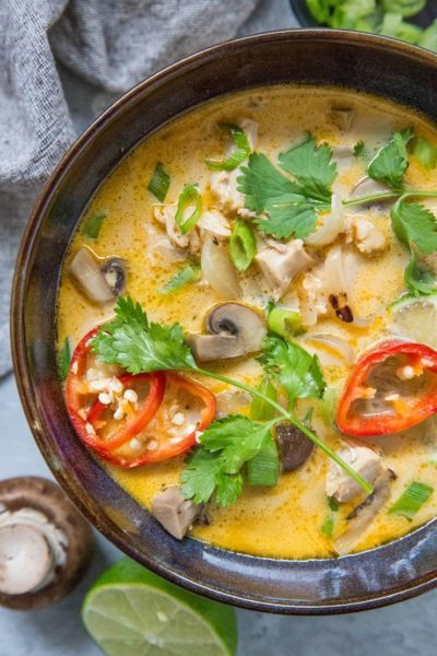 Thai Tom Kha Gai (Paleo, Keto) - The Roasted Root