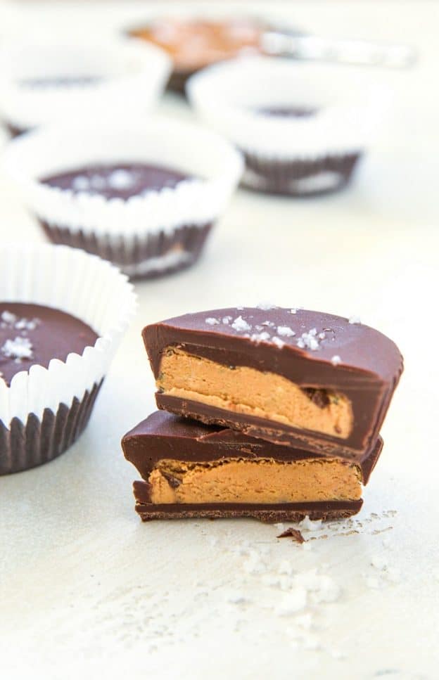 Homemade Peanut Butter Cups (With Keto Option!) - The Roasted Root