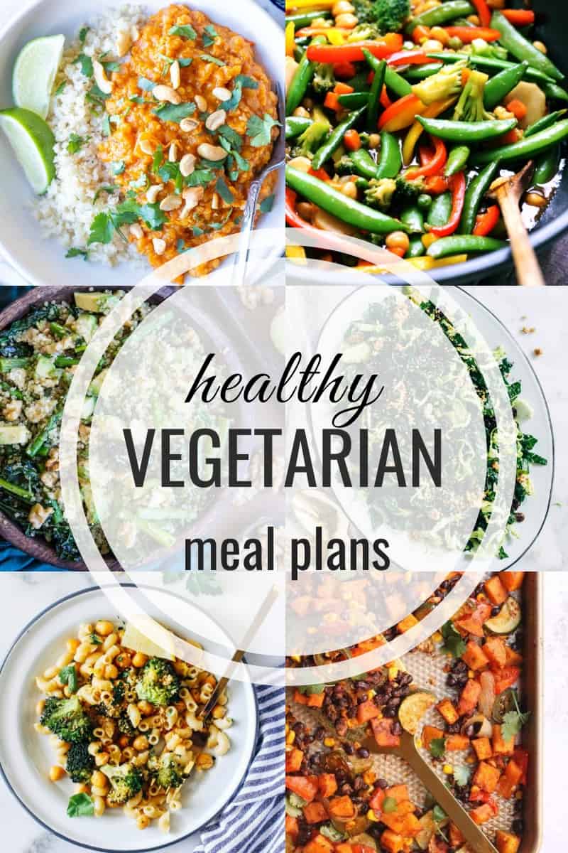 Healthy Vegetarian Meal Plan 03.22.2020 - The Roasted Root