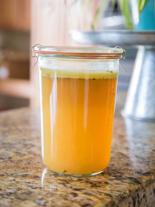 Instant Pot Chicken Bone Broth Story The Roasted Root 4476