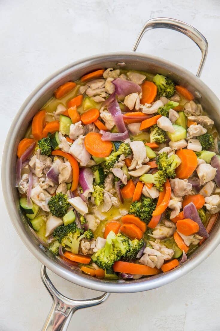 Orange Ginger Chicken Stir Fry - The Roasted Root