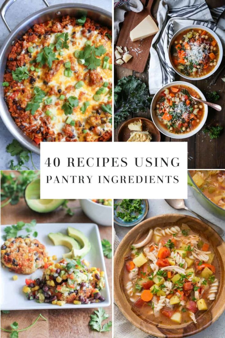 Recipes Using Pantry Ingredients Collage 735x1103 