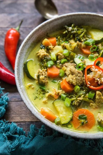 Immunity-Boosting Ground Turkey Soup with Turmeric and Ginger - The ...