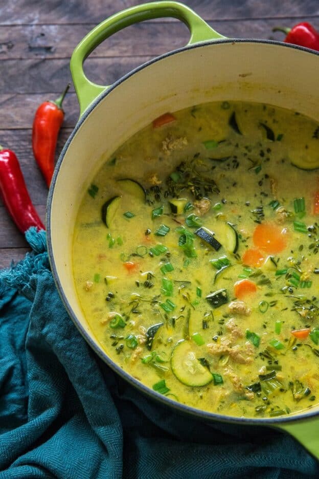 Immunity-Boosting Ground Turkey Soup with Turmeric and Ginger - The ...