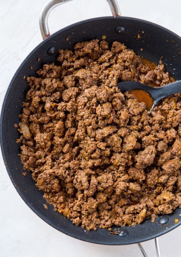 Ground Beef Taco Meat - how to make the best taco meat using pantry ingredients