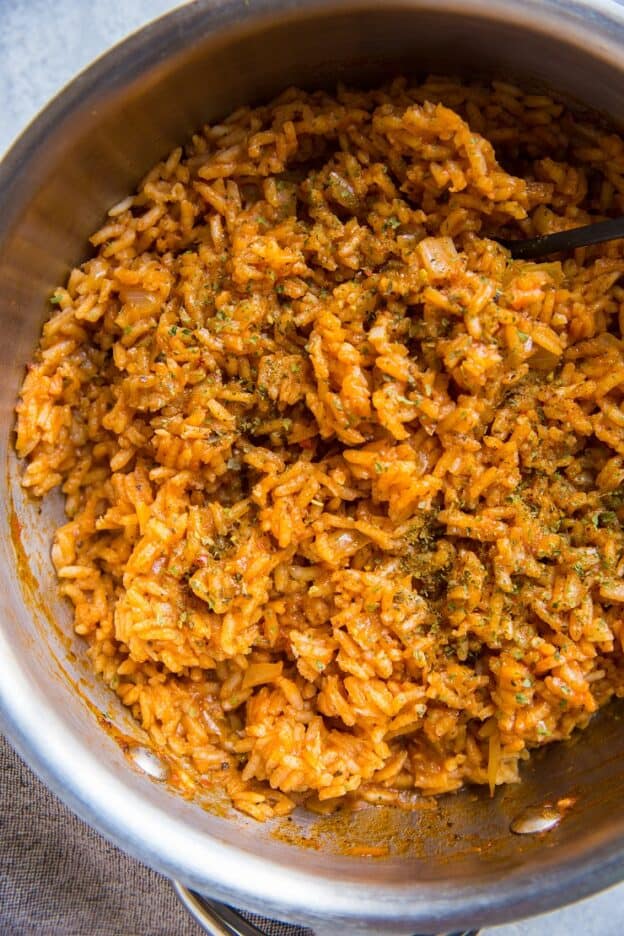 Homemade Spanish Rice (w/ Instant Pot Option) - The Roasted Root