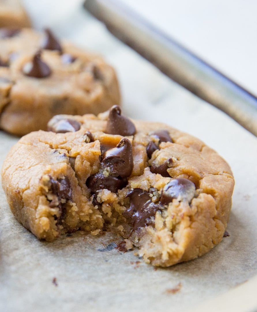 6-ingredient Peanut Butter Chickpea Cookies (Vegan, Grain-Free) - The ...