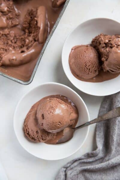 4 Ingredient No Churn Chocolate Ice Cream The Roasted Root