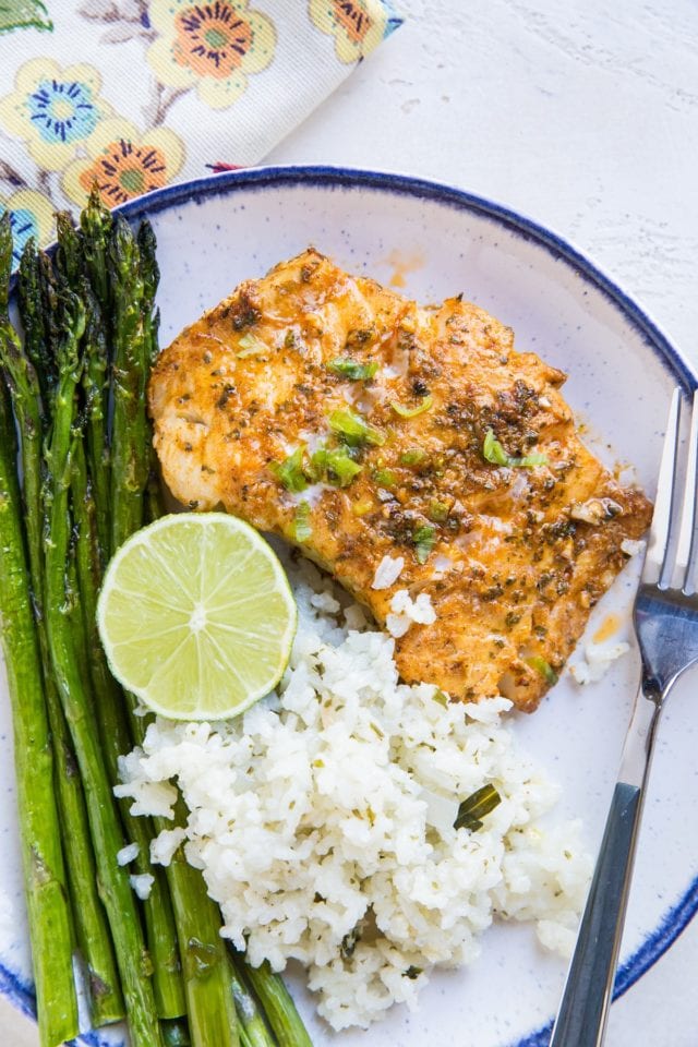 Chili Lime Baked Cod - The Roasted Root