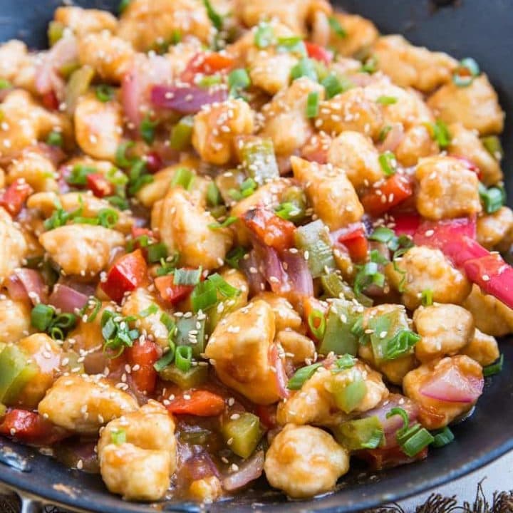 Healthy Sweet and Sour Chicken (Paleo) - The Roasted Root