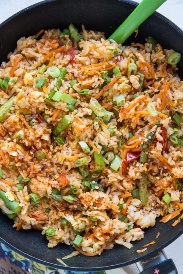 Red Curry Fried Rice - The Roasted Root