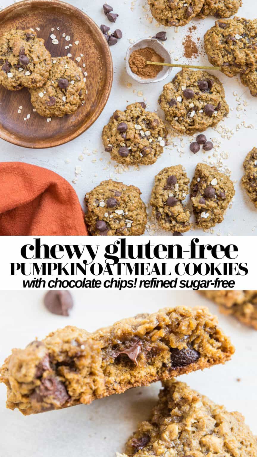 Gluten-Free Pumpkin Oatmeal Cookies - The Roasted Root