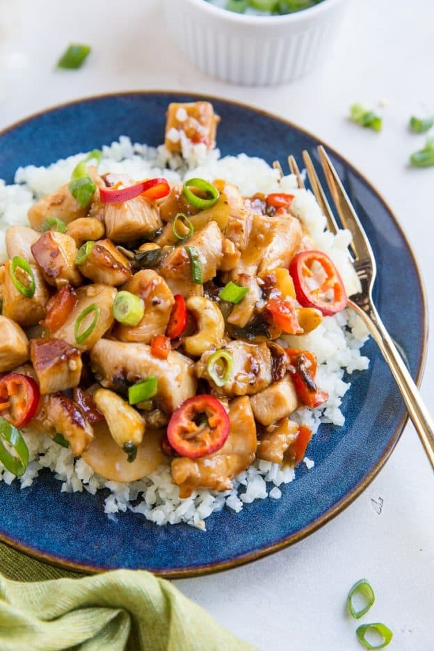 Healthy Kung Pao Chicken Recipe The Roasted Root 0302