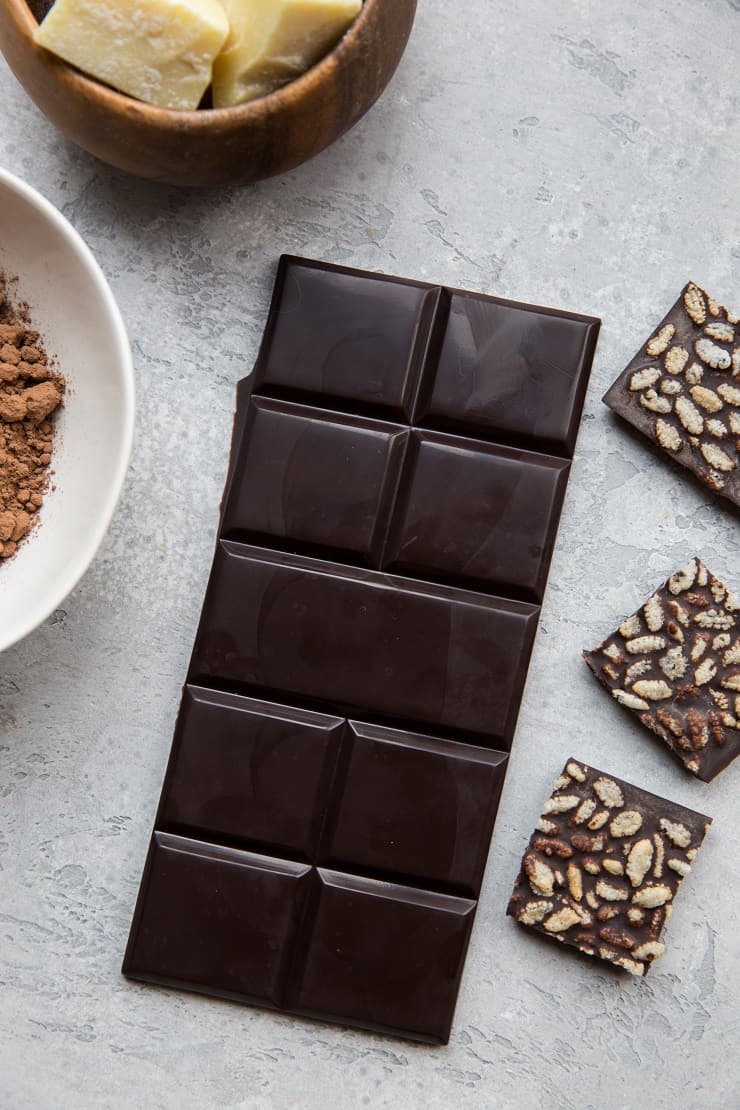 How to Make Dark Chocolate Bars - The Roasted Root
