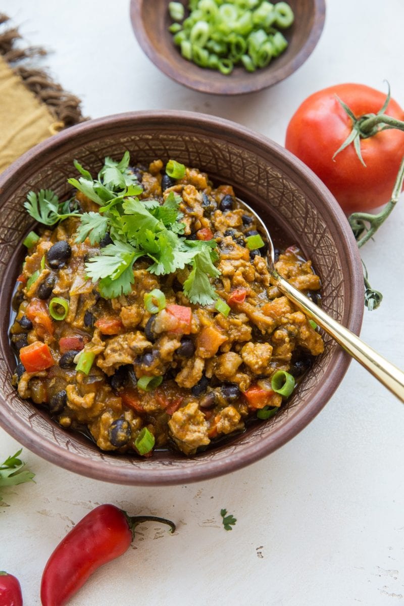 Turkey Pumpkin Chili - The Roasted Root