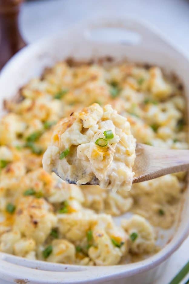 Creamy Cauliflower Casserole (Keto) The Roasted Root