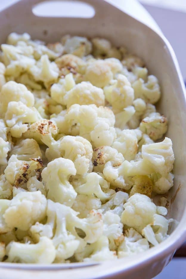 Creamy Cauliflower Casserole (Keto) - The Roasted Root