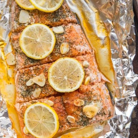 How to Bake Salmon in Foil - The Roasted Root