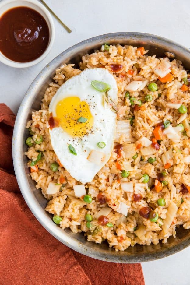 Kimchi Fried Rice - The Roasted Root