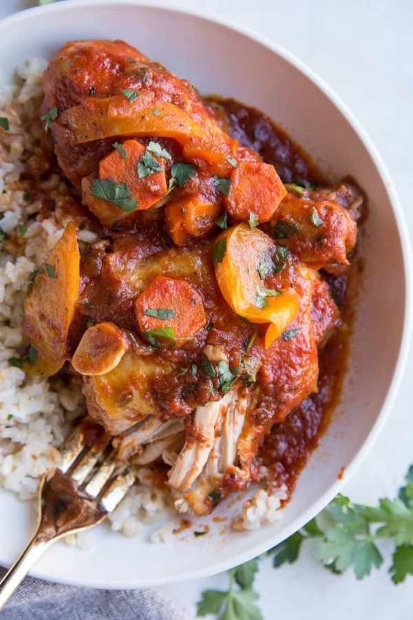 Instant Pot Chicken Cacciatore The Roasted Root