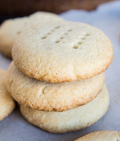 Keto Shortbread Cookies (Dairy-Free) - The Roasted Root