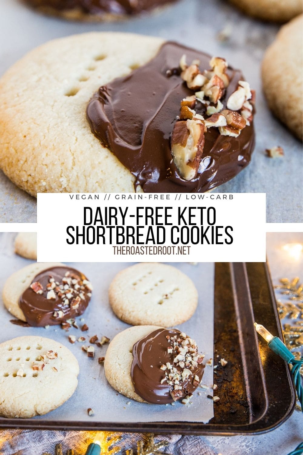 Keto Shortbread Cookies Dairy Free The Roasted Root