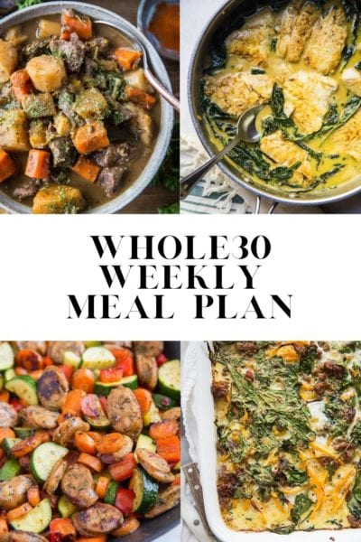 Paleo Weekly Meal Plan - Week 3 - Whole30 Edition - The Roasted Root