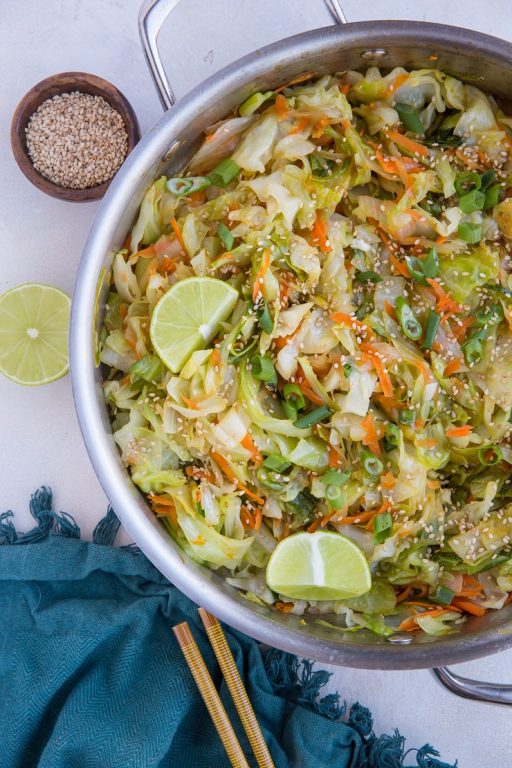 Cabbage Stir Fry Keto Paleo Whole30 The Roasted Root