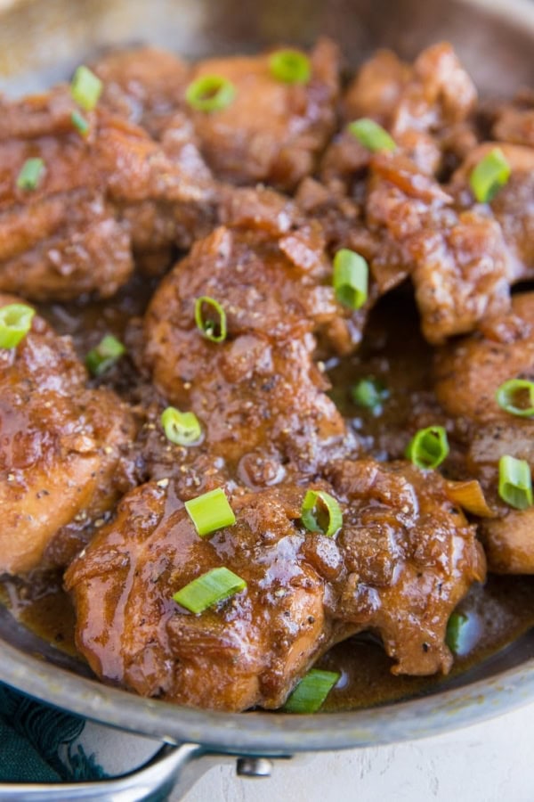 Paleo Chicken Adobo - Filipino Chicken Recipe made soy-free, refined sugar-free and healthy