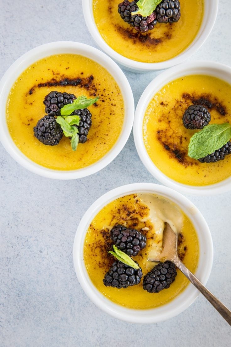 Dairy-Free Crème Brûlée (Paleo) - The Roasted Root