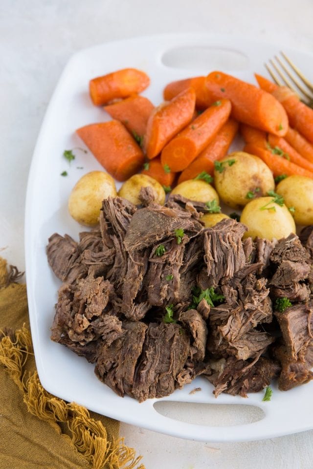 Instant Pot Pot Roast - The Roasted Root