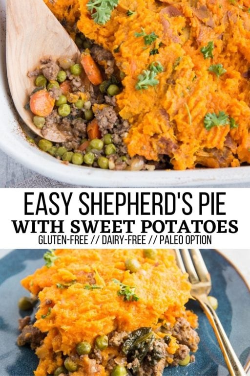 Easy Shepherd's Pie with Sweet Potatoes - The Roasted Root