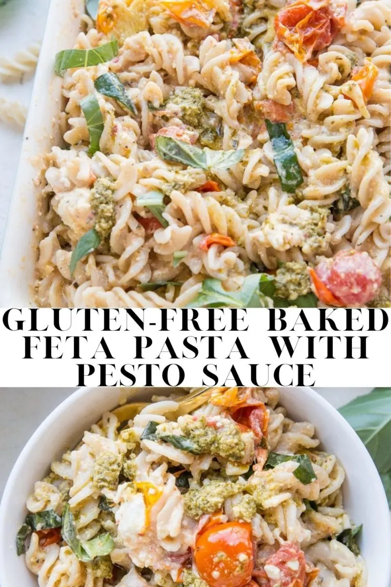 Baked Feta Pasta (Gluten-Free) - The Roasted Root