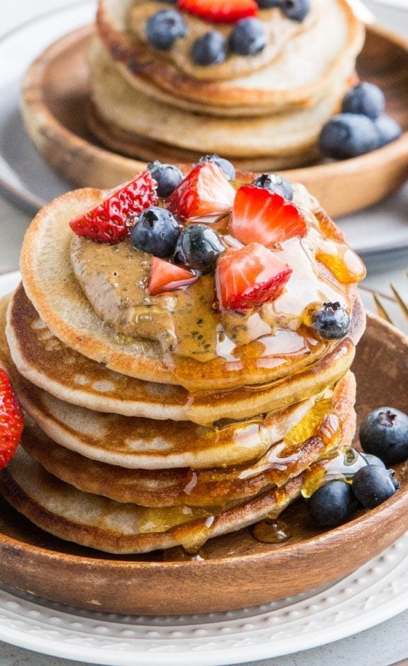 Gluten-Free Kombucha Pancakes - The Roasted Root