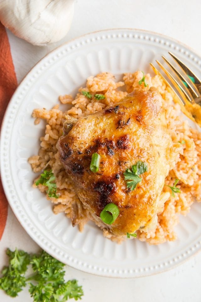 Instant Pot Spanish Rice with Chicken - The Roasted Root