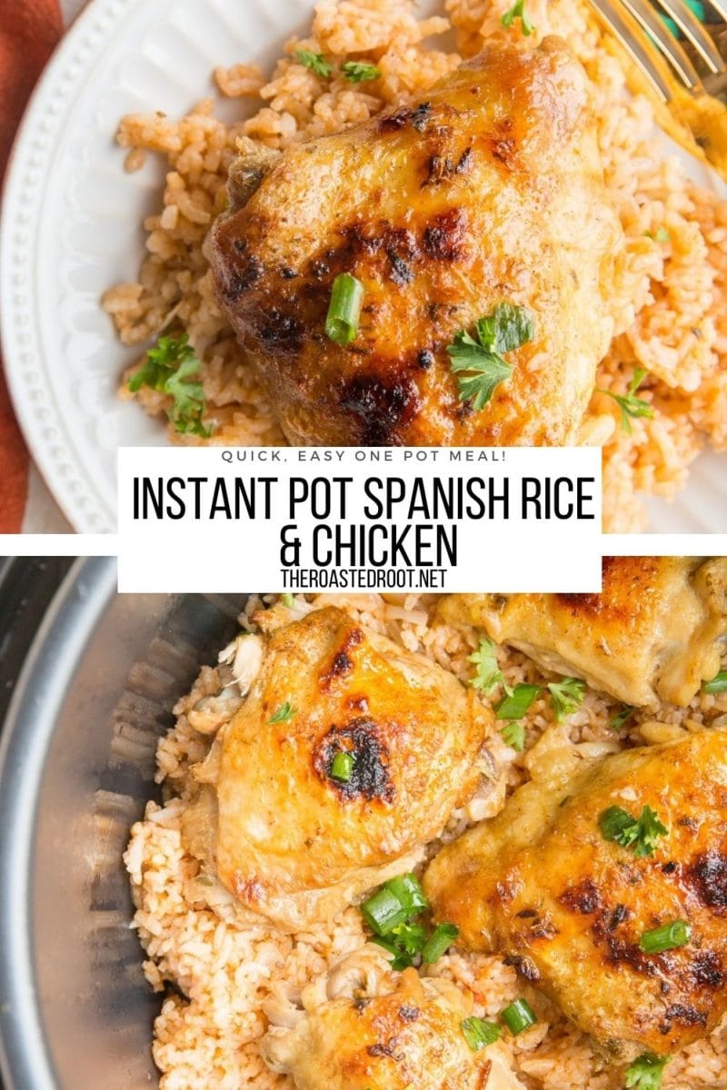 Instant Pot Spanish Rice - One Happy Housewife