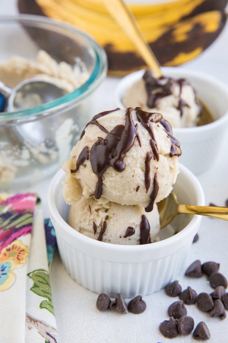 Banana Nice Cream (paleo, Vegan, No-churn) - The Roasted Root