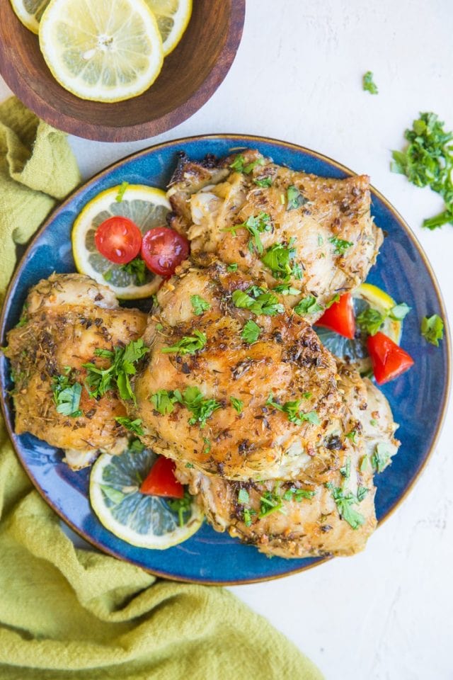 Easy Greek Chicken - The Roasted Root