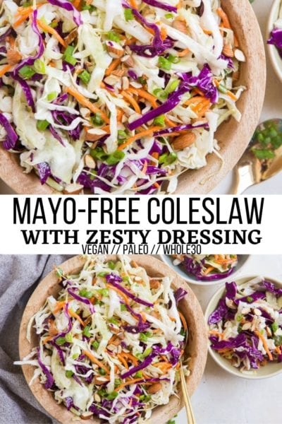 Mayo-Free Coleslaw - The Roasted Root