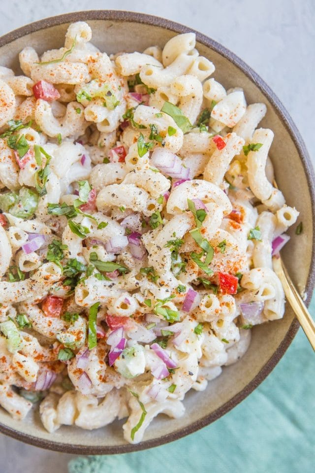 Mayo Free Macaroni Salad The Roasted Root 5104