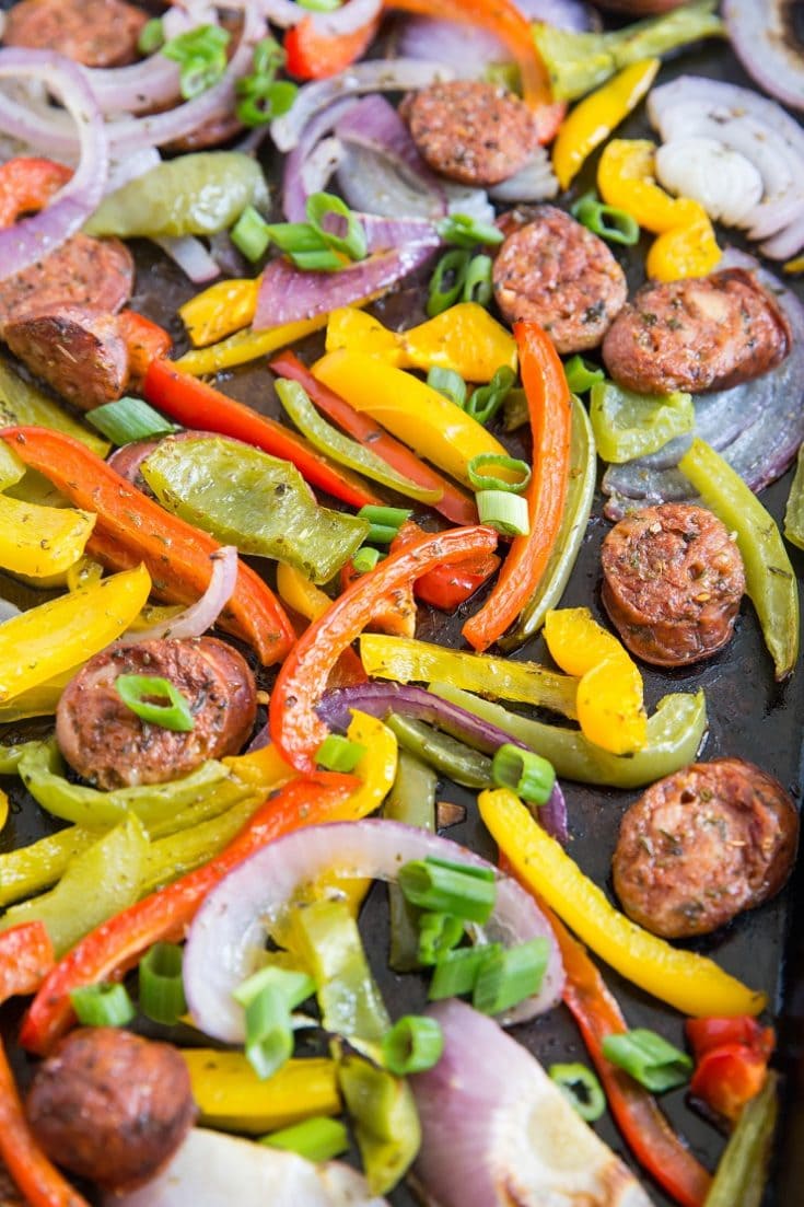 30-Minute Sausage and Peppers (Paleo, Keto, Whole30) - The Roasted Root