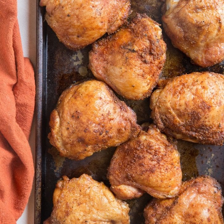 Smoked Chicken Thighs - The Roasted Root