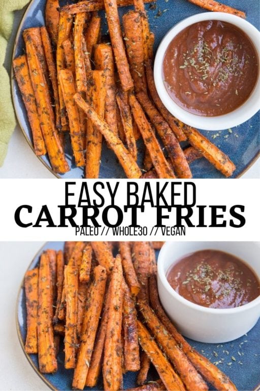 Baked Carrot Fries - The Roasted Root