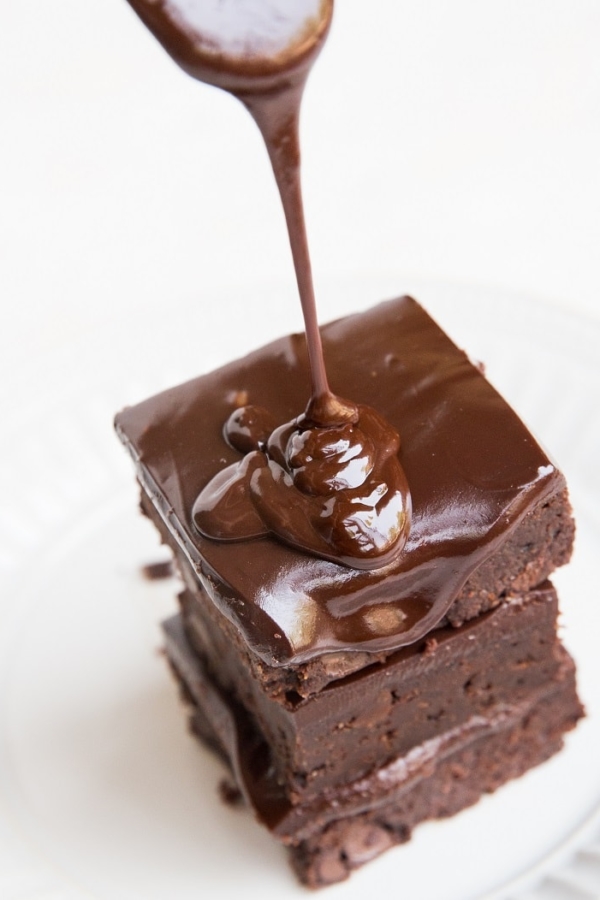 Easy Dairy-Free Chocolate Ganache Recipe made with just two ingredients! Paleo, keto, vegan.