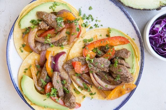 30-Minute Easy Steak Fajitas - The Roasted Root