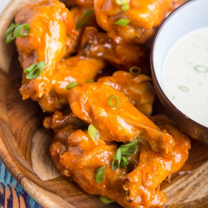 Air Fryer Chicken Buffalo Wings - The Roasted Root