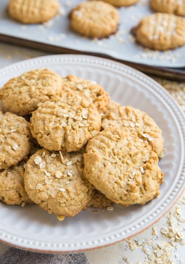 Gluten-Free Peanut Butter Oatmeal Cookies are the perfect combination of two classic favorites! Easy to make and loved by all, these flavorful cookies are a pure joy.