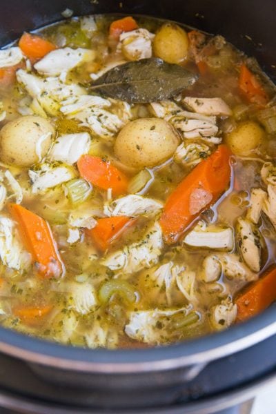 Instant Pot Chicken Stew - The Roasted Root