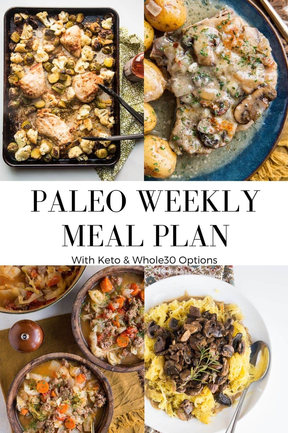 Printable Whole30 Meal Plan (Shopping lists & easy recipes) - Sustainable  Cooks